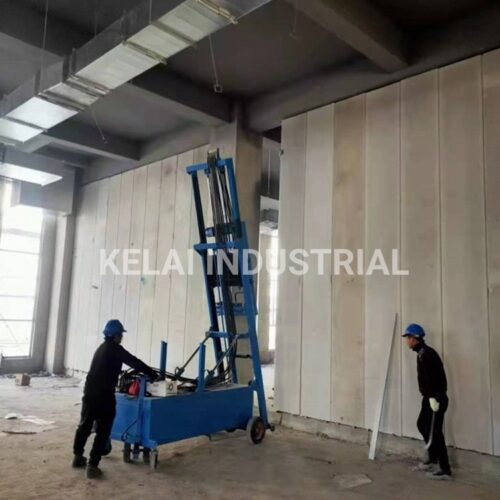Installation machine construction site