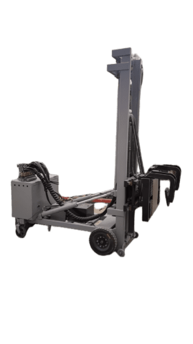 Wall panel installation machine