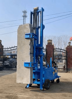 Wall panel installation machine