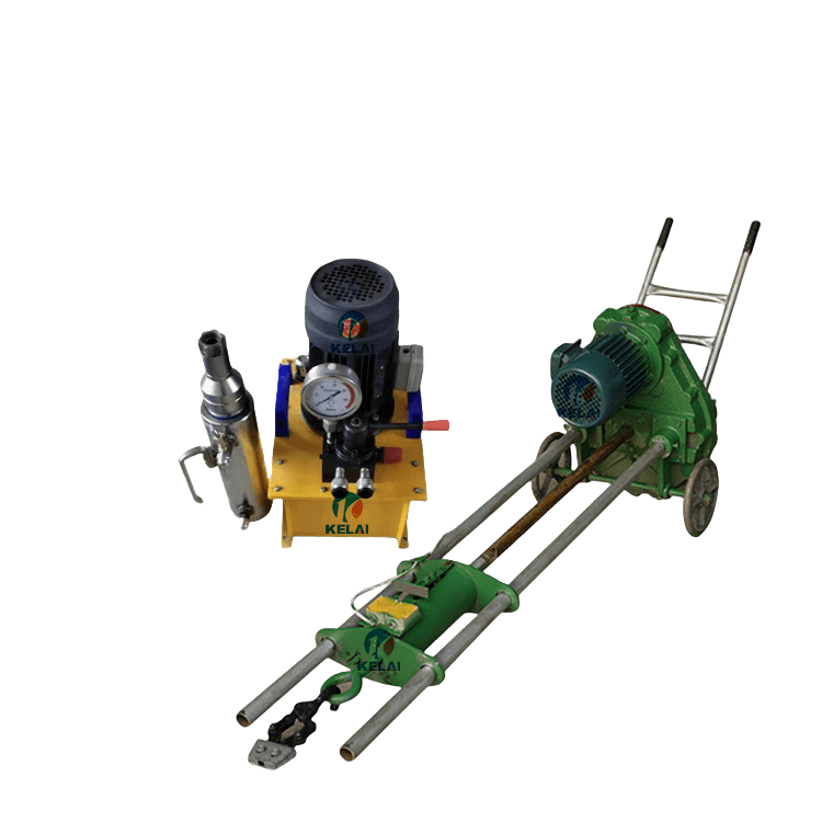 Hydraulic tensioning machine