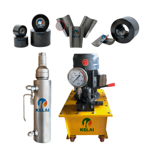 Hydraulic tensioning machine