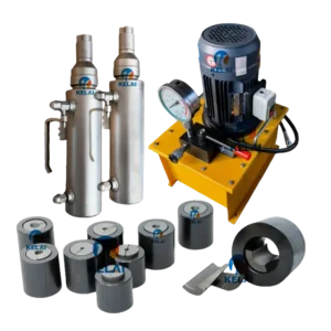 Hydraulic tensioning machine