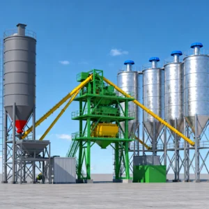 Concrete mixing plant