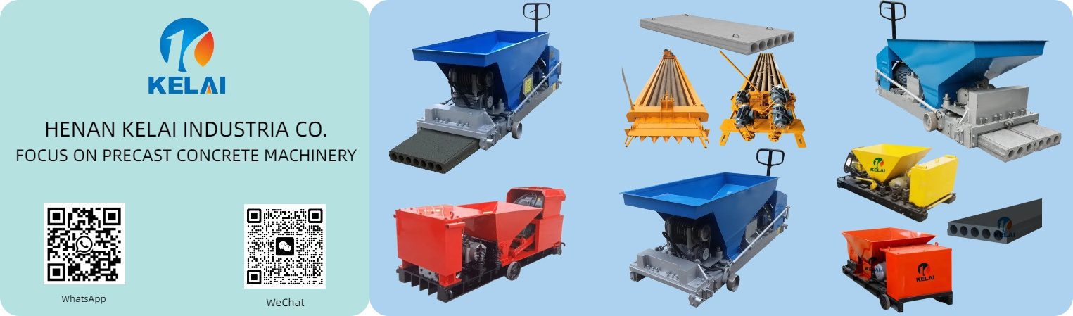 Precast concrete panel production line machine
